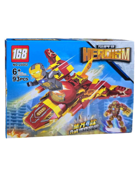 Lego de Construction Super Heroism, 93 pcs