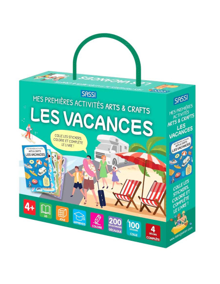 Mes Premières Activités Arts & Crafts Les Vacances - SASSI