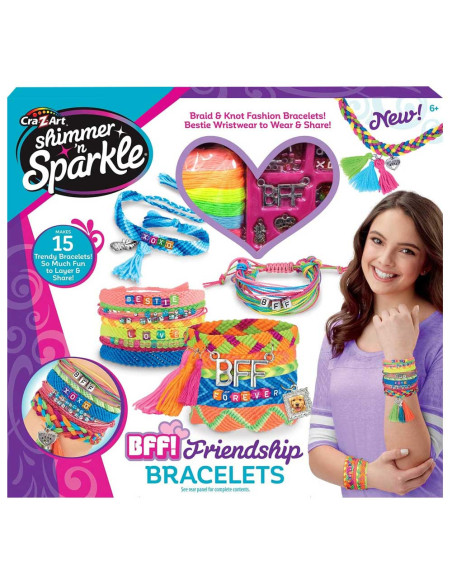 kit Création Bracelets BFF Friendship - Shimmer 'n Sparkle