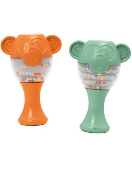 Maracas Singes Eco+ Chicco