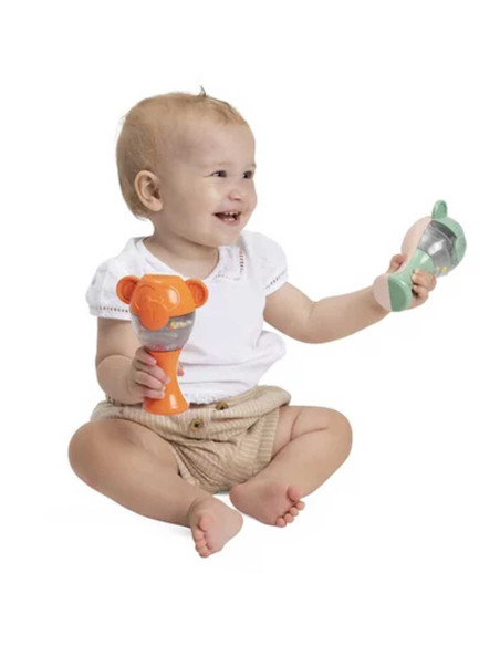 Maracas Singes Eco+ Chicco