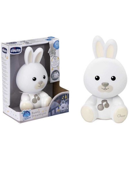 Veilleuse Dreamlight Lapin, Beige - Chicco