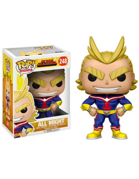 Figurine Pop Animation! My Hero Academia All Might, N°248 - Funko