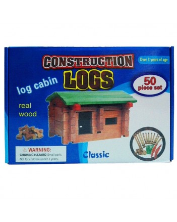 CONSTRUCTION LOGS 50PCS