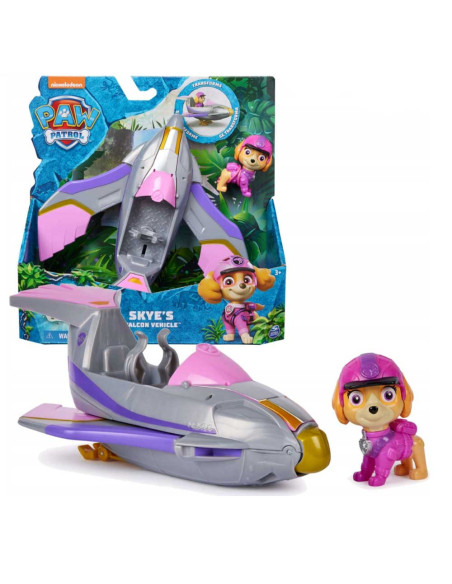 Véhicule + Figurine Paw Patrol Stella Jungle Pups - Spin Master