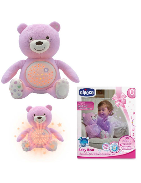 Ourson Projecteur Rose - Chicco