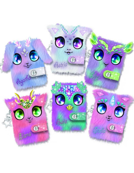 Mini Carnet en Peluche - Nebulous Stars