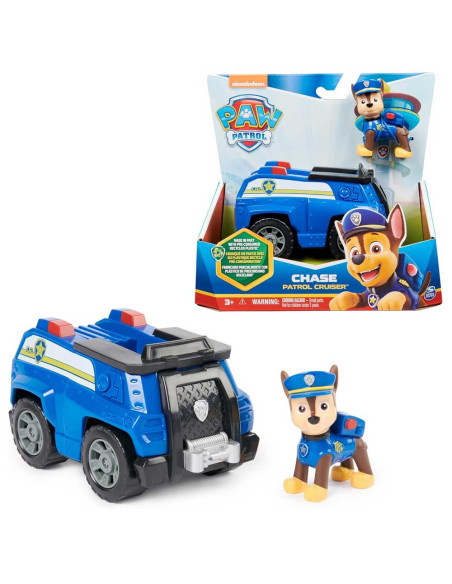 Véhicule + Figurine Chase Paw Patrol - Spin Master