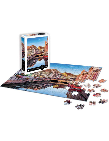 Puzzle 1000 pcs, La petite Venise de Colmar : Alsace - Calypto By Sentosphère