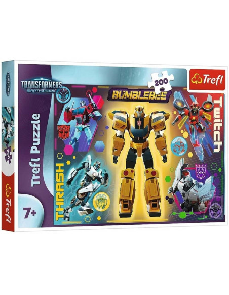 Puzzle 200 pcs, Transformers - Trefl