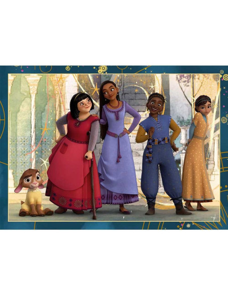 Puzzle Disney 4en1 Wish - Trefl