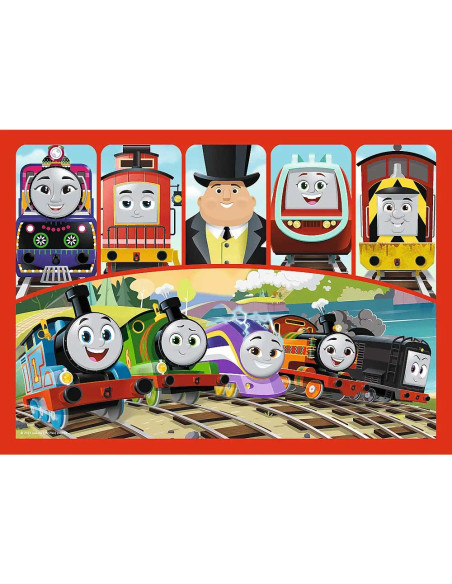 Puzzle 4en1 Thomas and Friends - Trefl