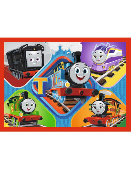 Puzzle 4en1 Thomas and Friends - Trefl