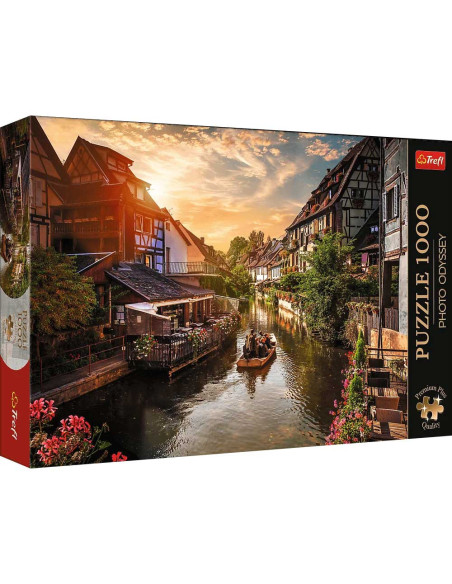 Puzzle 1000 pcs Premium Plus, Little Venice in Colmar - Trefl