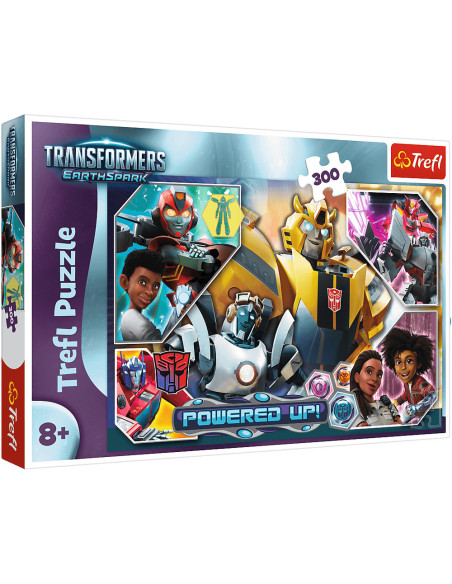Puzzle 300 pcs, In The World Of Transformers - Trefl
