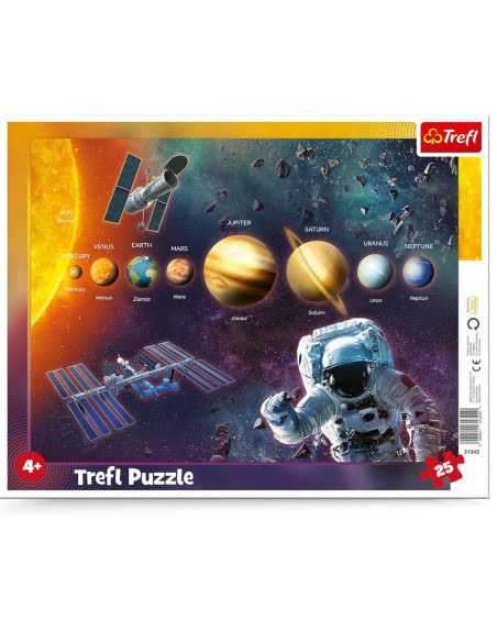 Puzzle 25 pcs, Solar System - Trefl