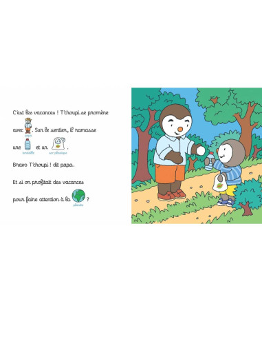 T'choupi Prend Soin De La Planète - Histoire à 2 Voix - Thierry Courtin - Nathan