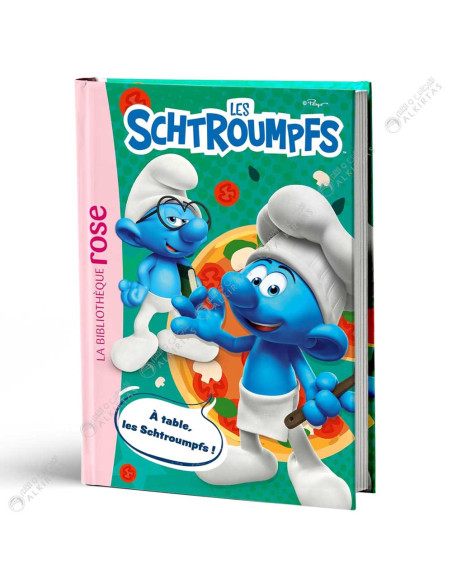 Les Schtroumpfs - À table, les Schtroumpfs ! - La Bibliothèque Rose - hachette
