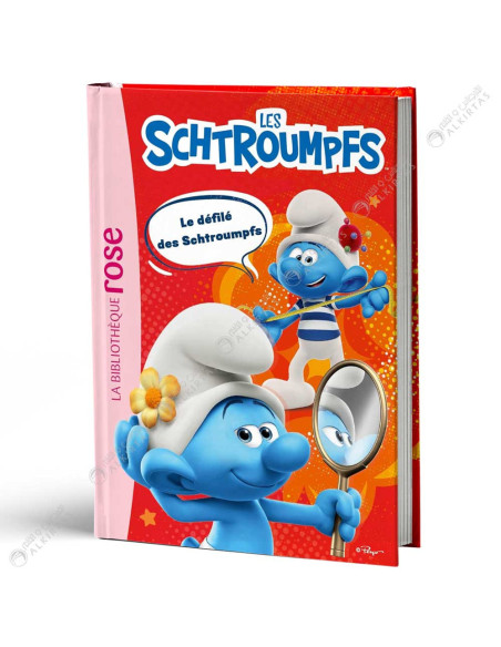 Les Schtroumpfs - Le défilé des Schtroumpfs - La Bibliothèque Rose - hachette