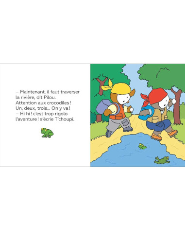 T'choupi Part à L'aventure - Thierry Courtin - Nathan