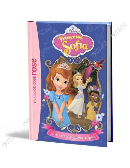 Princesse Sofia - Une soirée pyjama royale - La Bibliothèque Rose - hachette