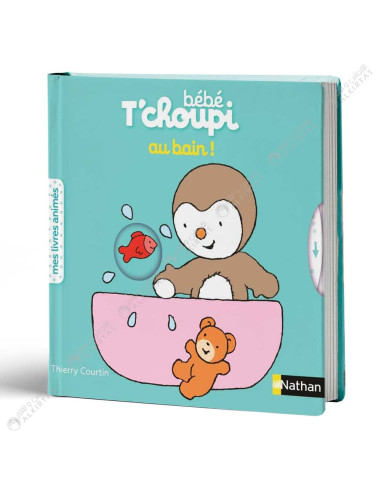 Bébé T'choupi Au Bain - Thierry Courtin thumbnail