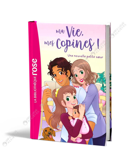 Ma vie, mes copines - Une nouvelle petite soeur - La Bibliothèque Rose - hachette
