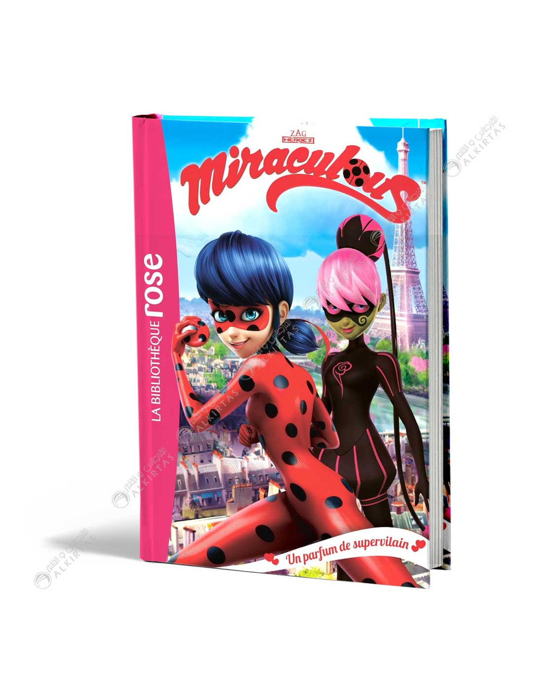 Miraculous - Un parfum de supervilain - La Bibliothèque Rose - hachette