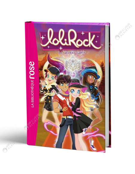 LoliRock 42, Le Dernier Saphir - La Bibliothèque Rose - Hachette