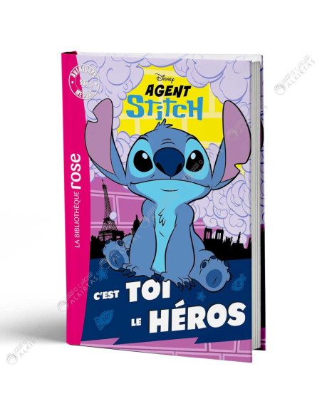 Agent Stitch - Aventures sur mesure - C'est Toi Le Héros - La Bibliothèque Rose - hachette