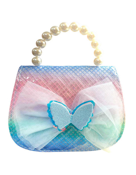 Sac à Main avec Papillon en Tule