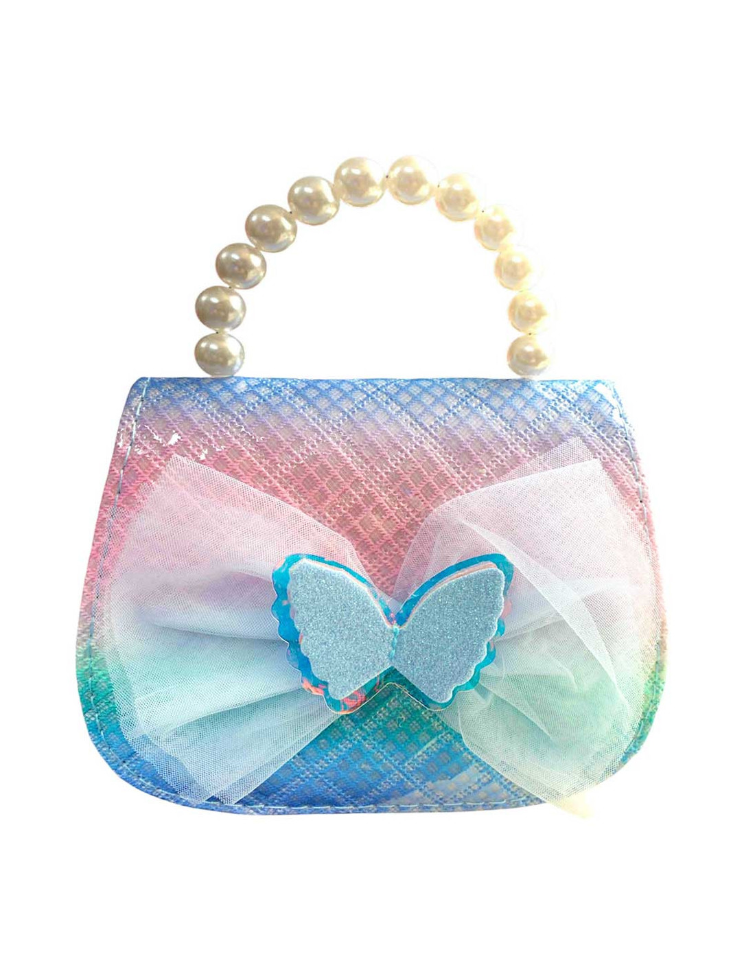 Sac à Main avec Papillon en Tule