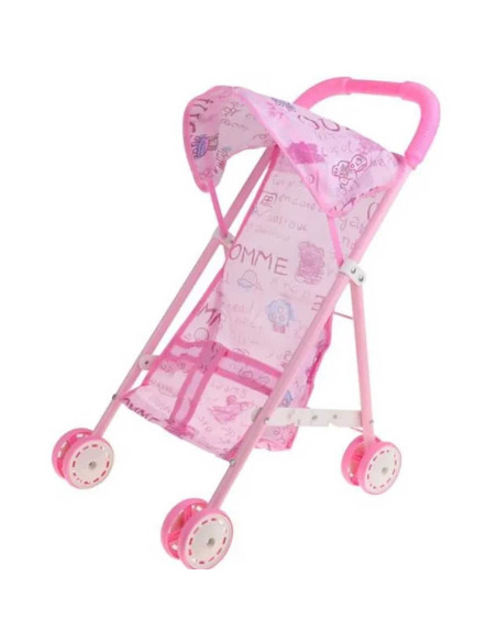 Pousette Poupée, Rose