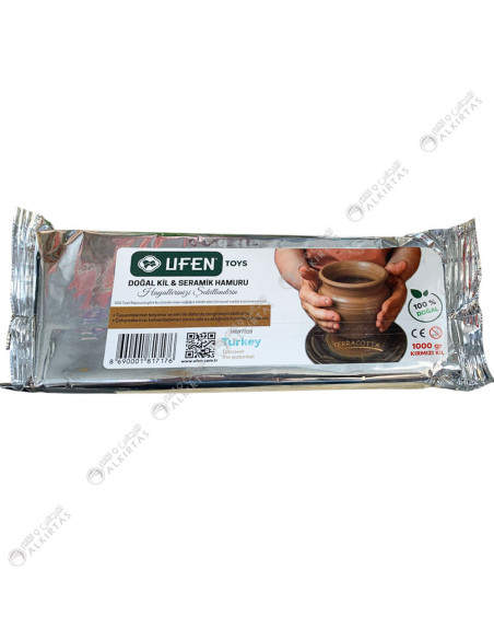 Pâte Argile Marron 1kg - Ufen