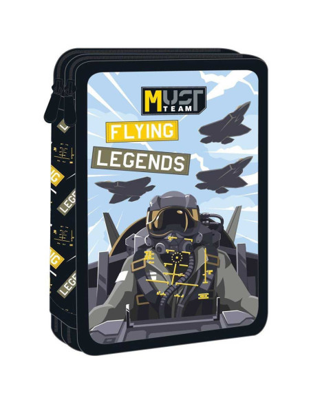 Trousse Plat Must Team 2 Compartiments, Flying Legends - Réf.586728