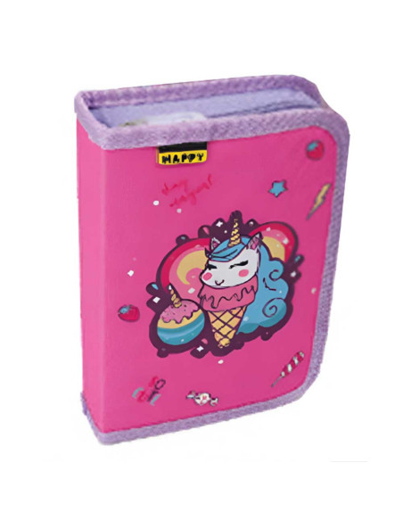 Trousse Plat, Licorne Glace - Happy