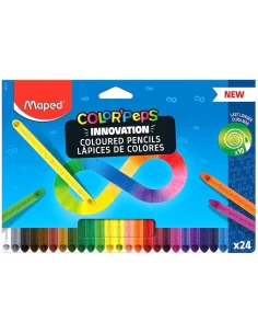 Crayons de Couleur Color'Peps Infinity 24pcs - Maped