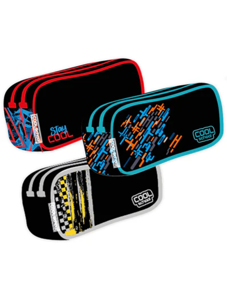 Trousse 2 compartiments - Cool School