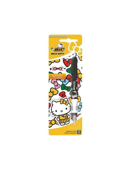 Stylo-Plume Pointe moyenne Hello Kitty - Bic