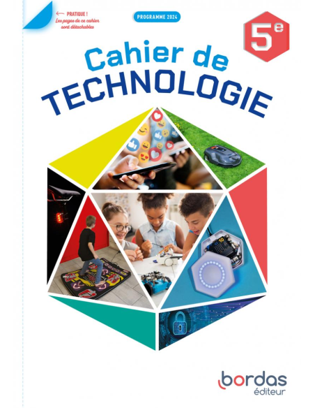 Technologie 5e – Cahier de l’élève – Édition 2024