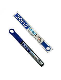 Marqueur Permanent Bleu - Doms Loop Lock