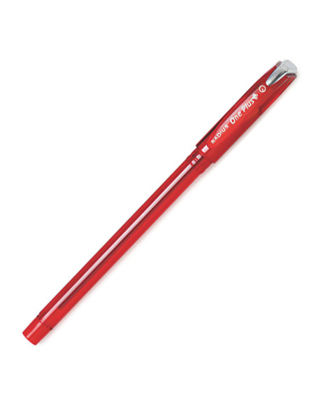 Stylo à Bille Rouge - Radius One Plus Grip