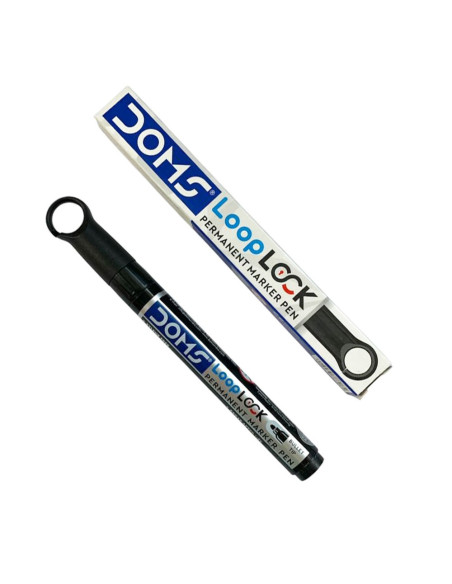 Marqueur Permanent Noir - Doms Loop Lock