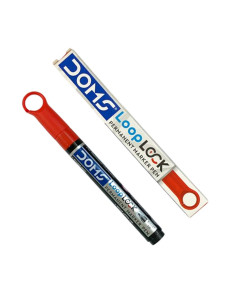 Marqueur Permanent Rouge - Doms Loop Lock