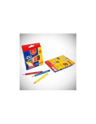 Set de 12 Crayons de Couleur - Vertex