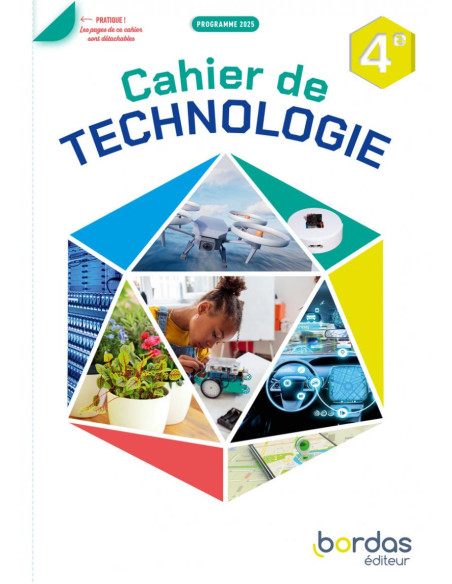 Cahier de Technologie 4e | Gustave Eiffel Bizerte