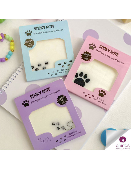 Sticky Notes Transparent - BMK