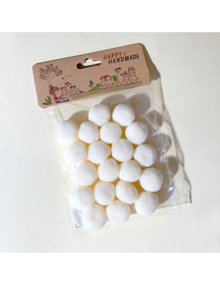 Craft Pompon Duveteux 2.5cm