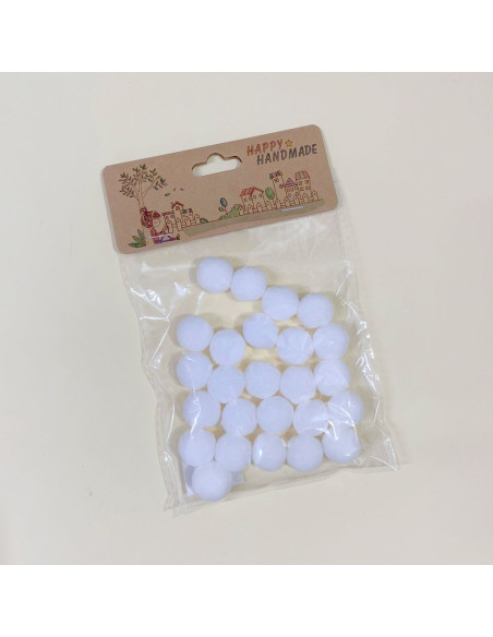 Craft Pompon Duveteux 2cm