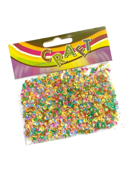 Sequins Multicouleurs Holographiques